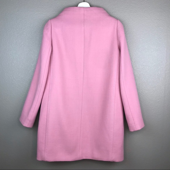 Kate Spade Pink Etta Wool Coat - Picture 2 of 8